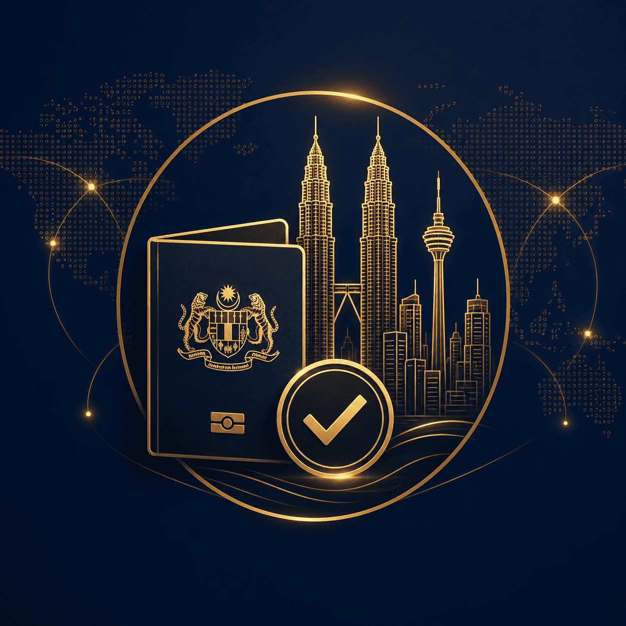 Long-term residency in Malaysia for eligible applicants.